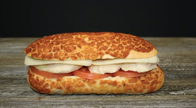 Pesto Chicken Sandwich.