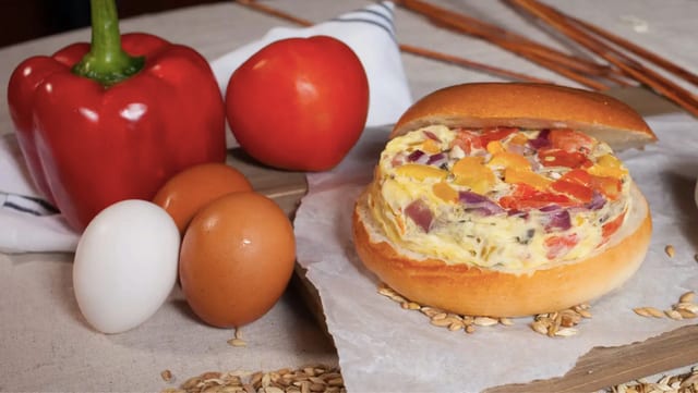 8. Vegetarian Eggwhich.