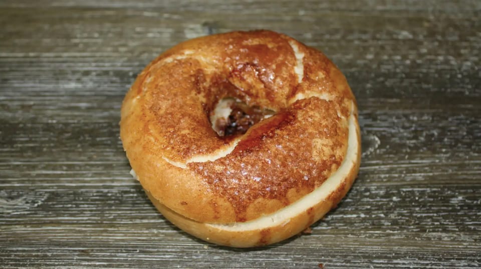 Bagel with Honey Butter.