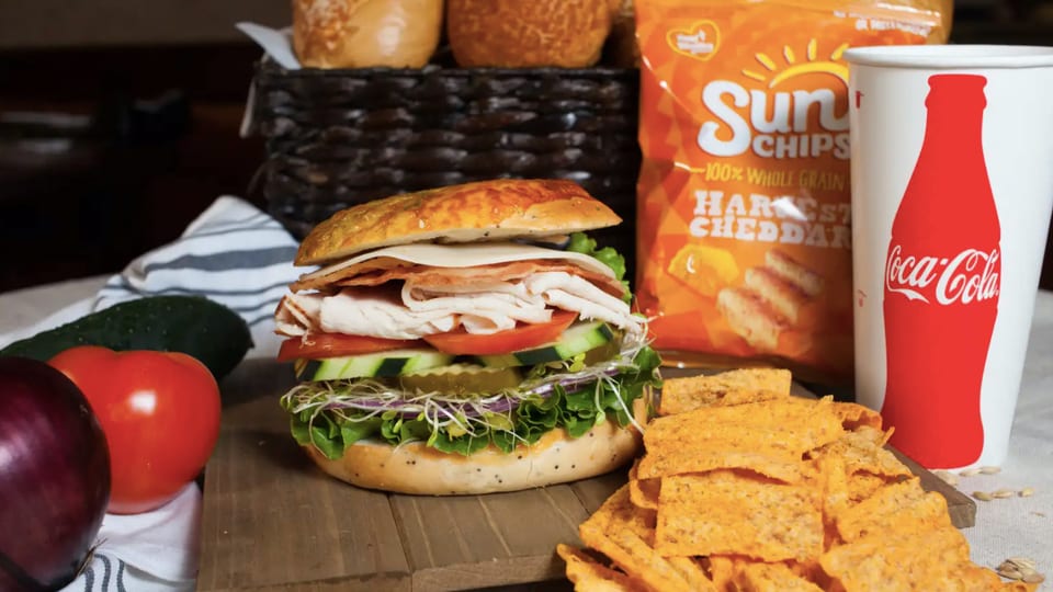 California Club Sandwich.