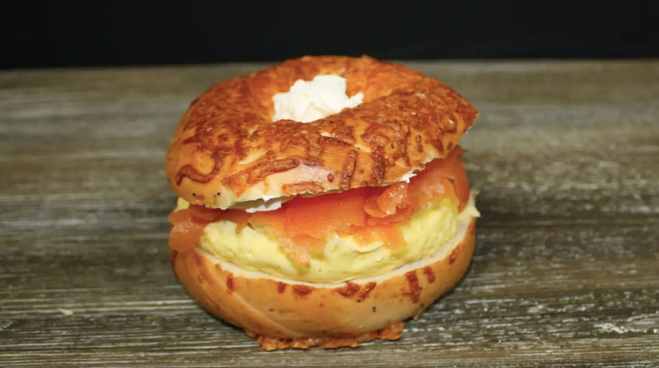 9. Lox Eggwich.