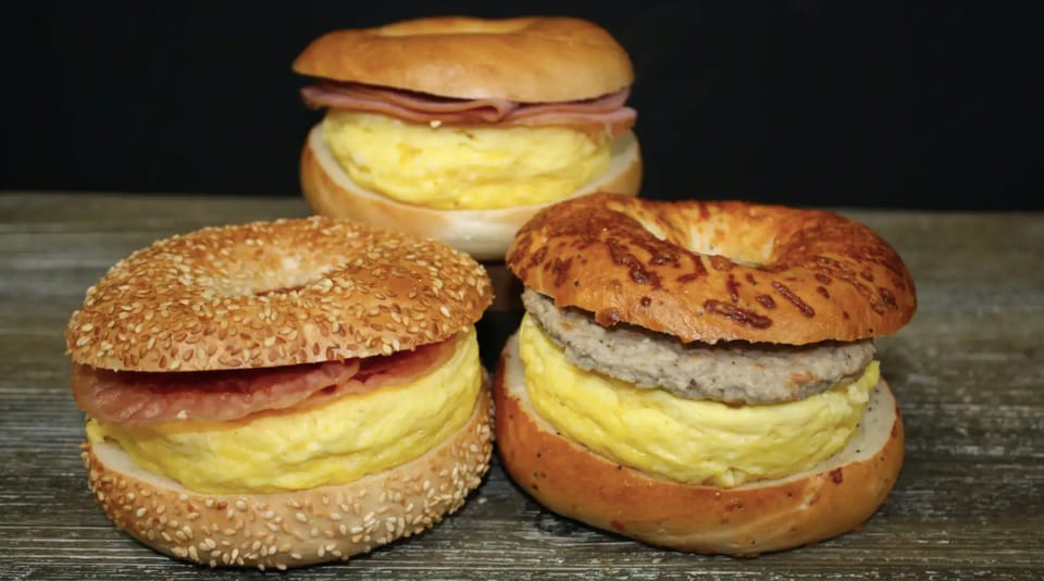 3. Eggwich with Meat.