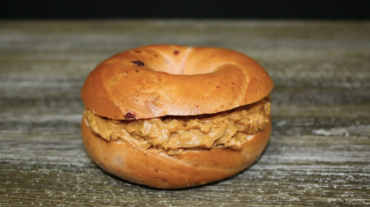 Bagel with Peanut Butter.