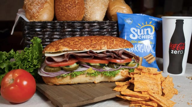 Roast Beef Sandwich.