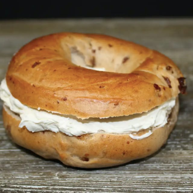 Bagel with Plain Cream Cheese.