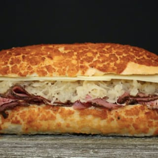 Hot Pastrami Reuben Sandwich