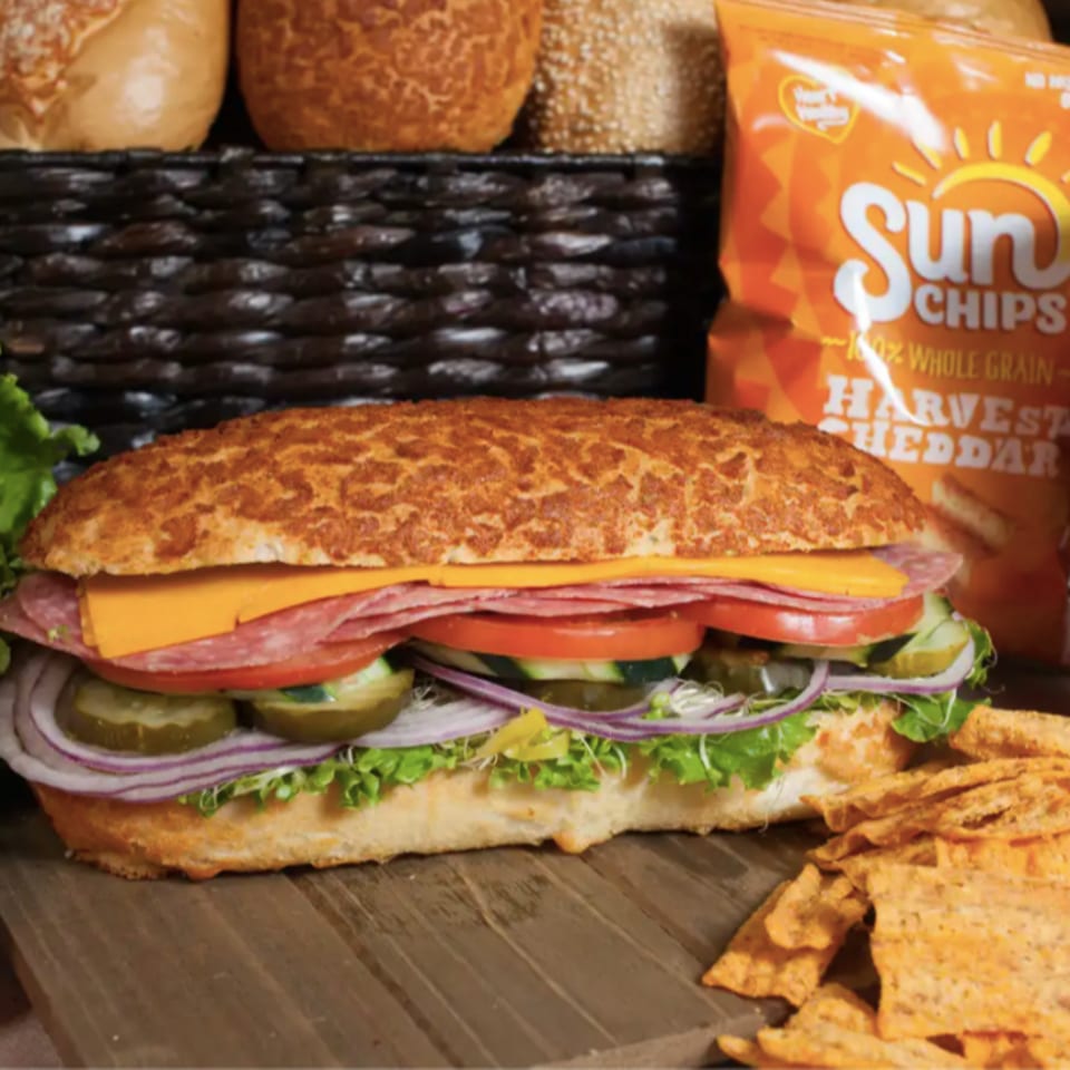 Salami Sandwich.