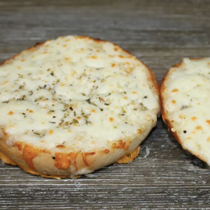 White Pizza Bagel.
