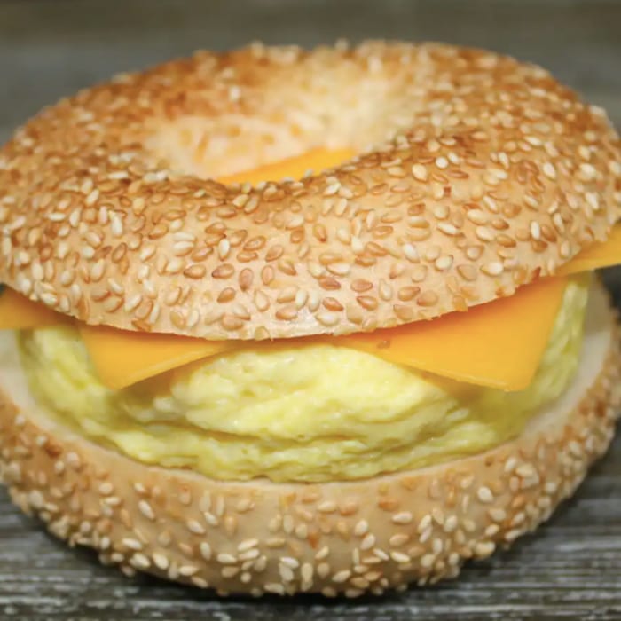2. Eggwich with Cheese.