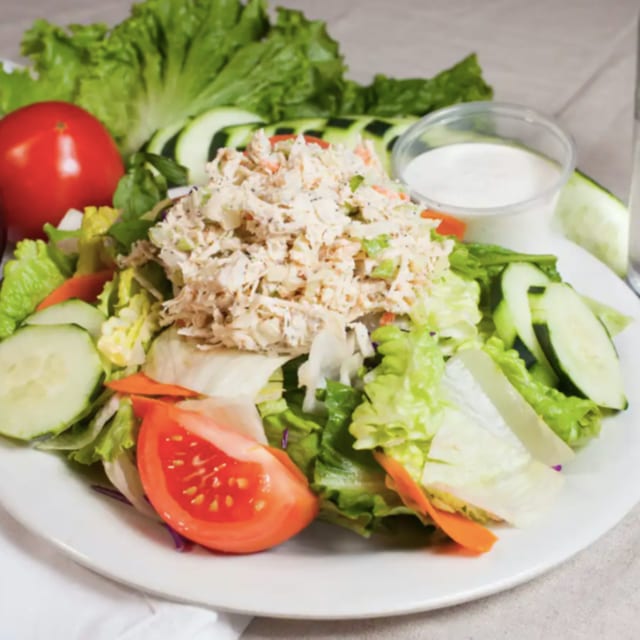 Chicken Platter Salad.