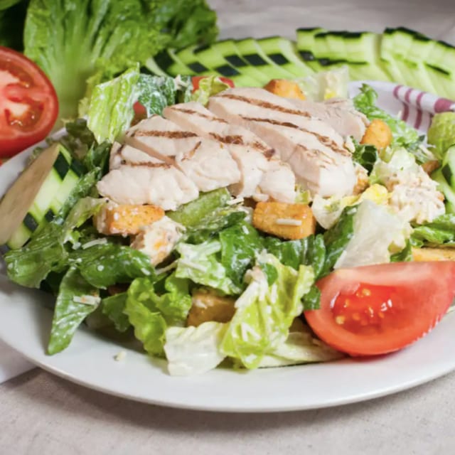 Chicken Caesar Salad.
