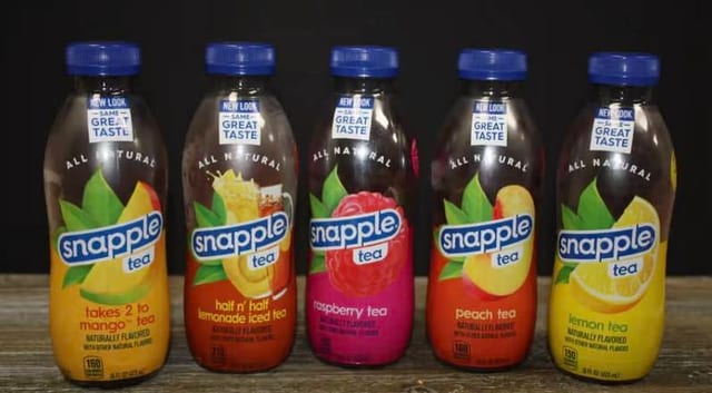 Snapple Tea.