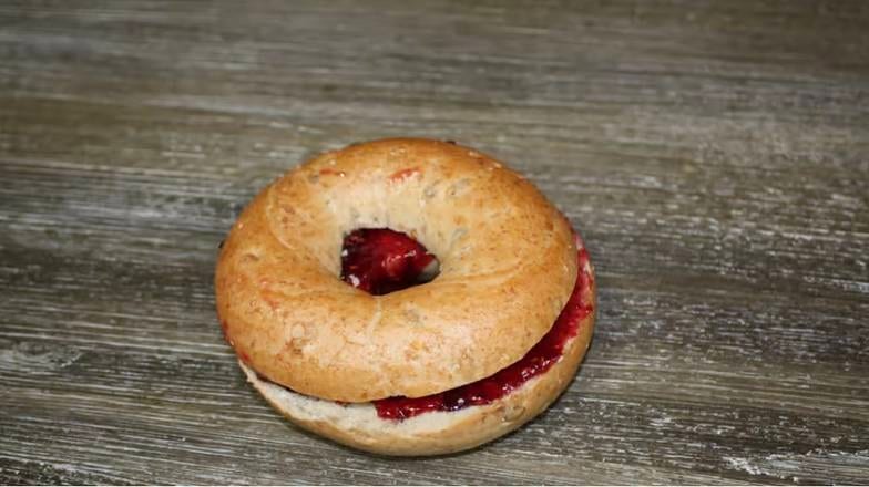 Bagel with Jelly.