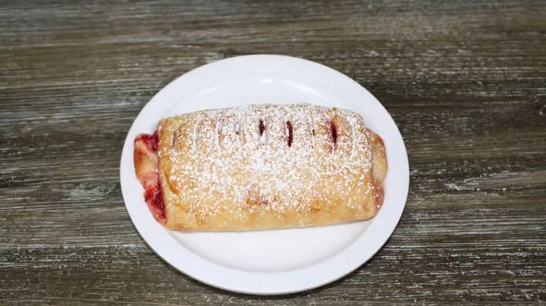 Strawberry Filled Croissant.